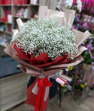 Букет цветов из: Гипсофила в Жешарте