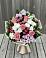 Букет цветов из: Альстромерии, Гвоздики, Розы и Хризантемы в Жешарте