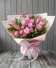 Букет Розовый кустик в Жешарте