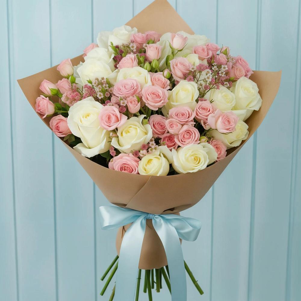 Букет цветов из: Розы в Жешарте