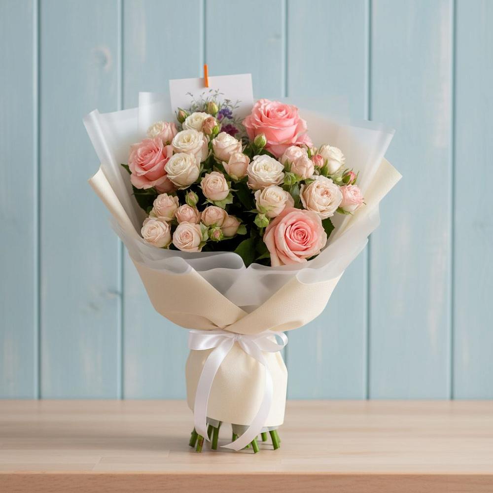 Букет цветов из: Розы в Жешарте