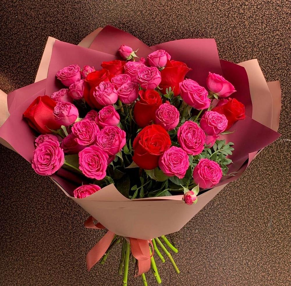 Букет В объятьях нежности в Жешарте