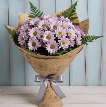 Букет цветов из:  Хризантемы в Жешарте