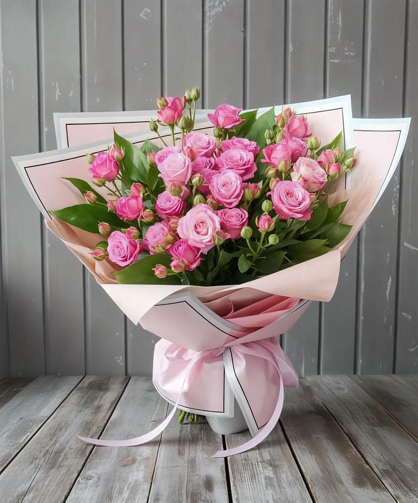 Букет Розовый кустик в Жешарте