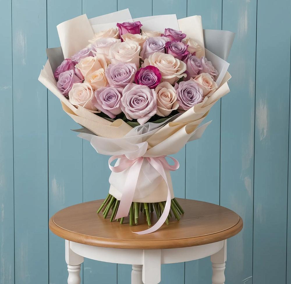 Букет цветов из: Розы в Жешарте