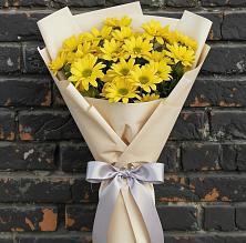 Букет цветов из:  Хризантемы #REPLACE_PRED# Жешарте