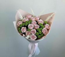 Букет цветов из:  Розы и Хризантемы #REPLACE_PRED# Жешарте