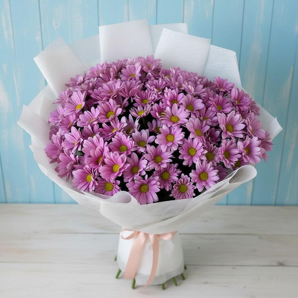 Букет цветов из: Хризантемы в Жешарте