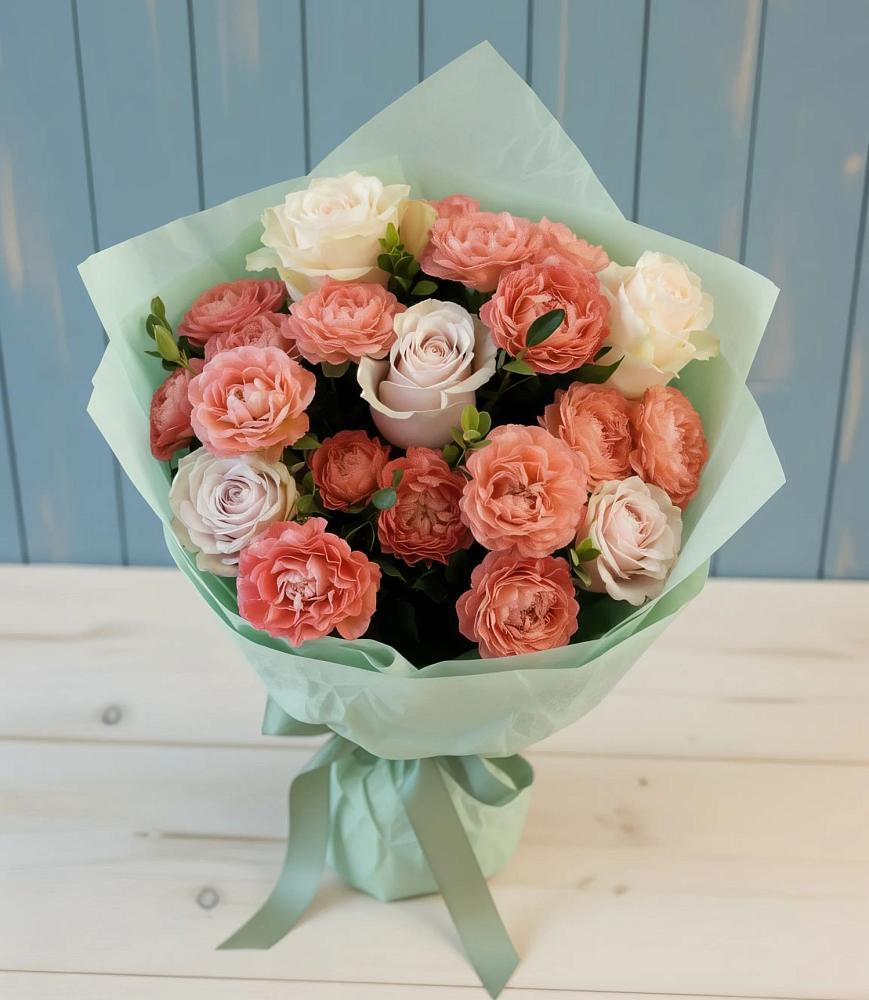 Букет цветов из: Розы в Жешарте