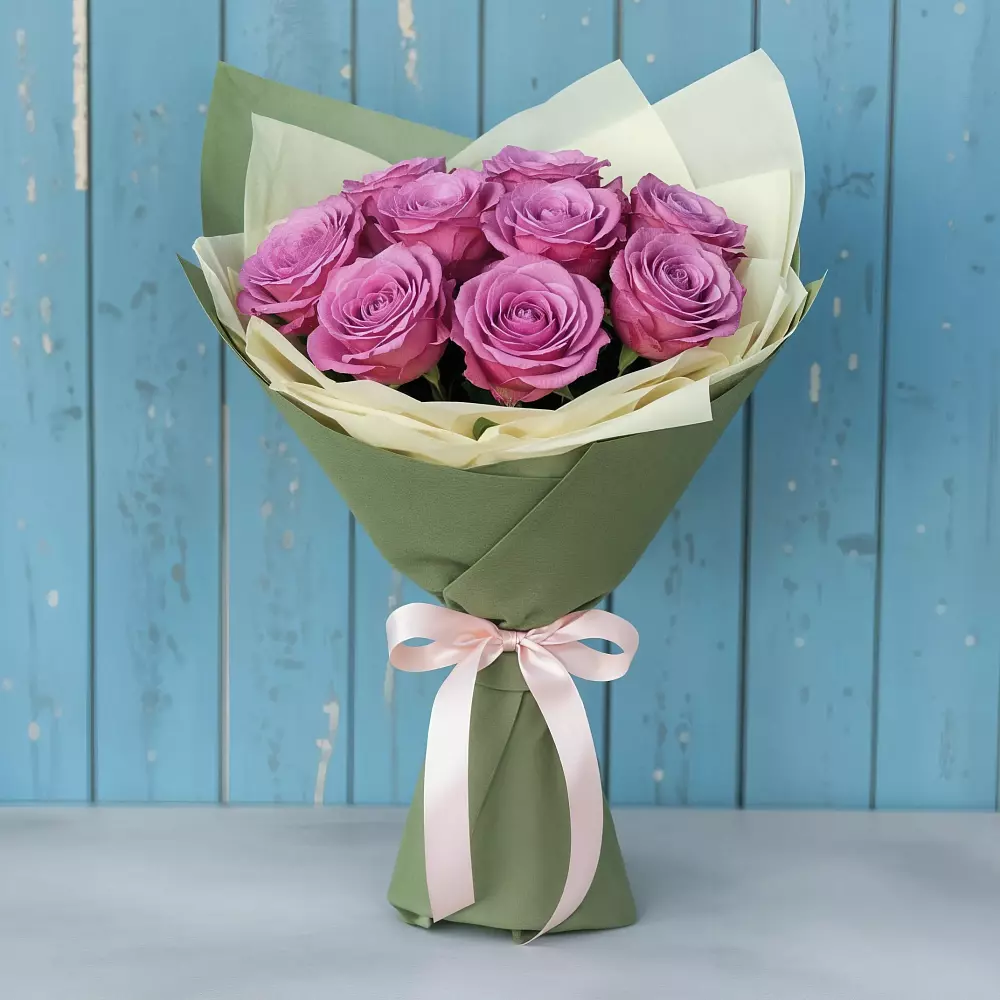 Букет Розы Фёрст Леди в Жешарте