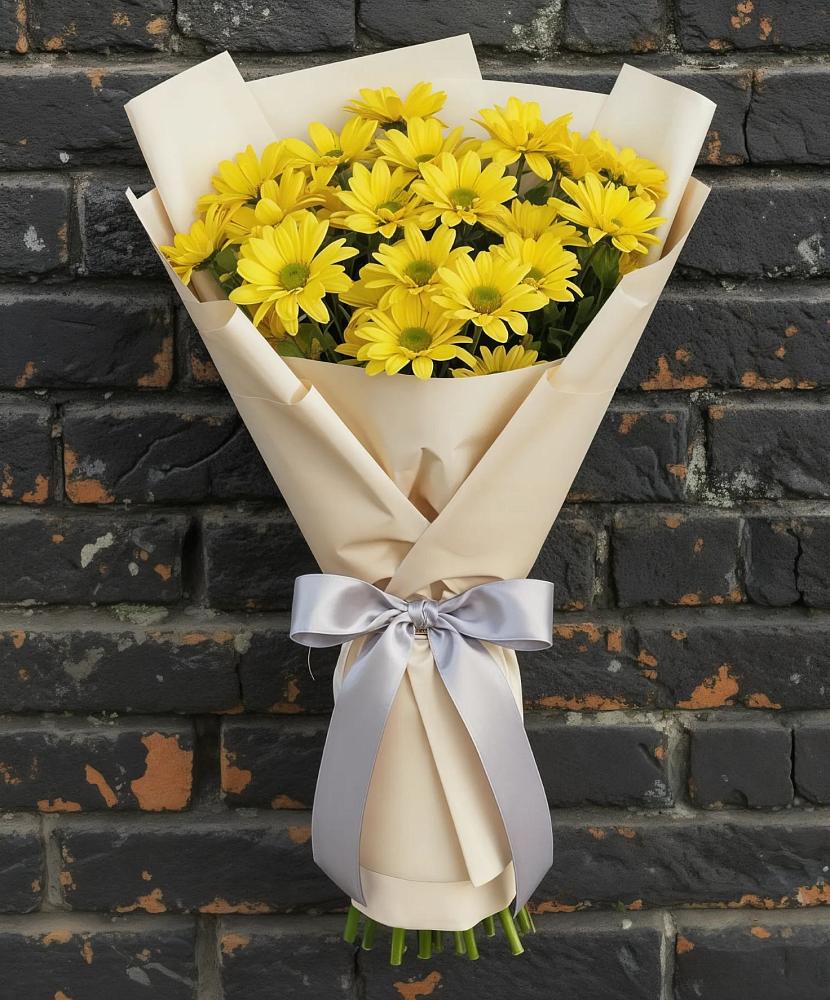 Букет цветов из: Хризантемы в Жешарте