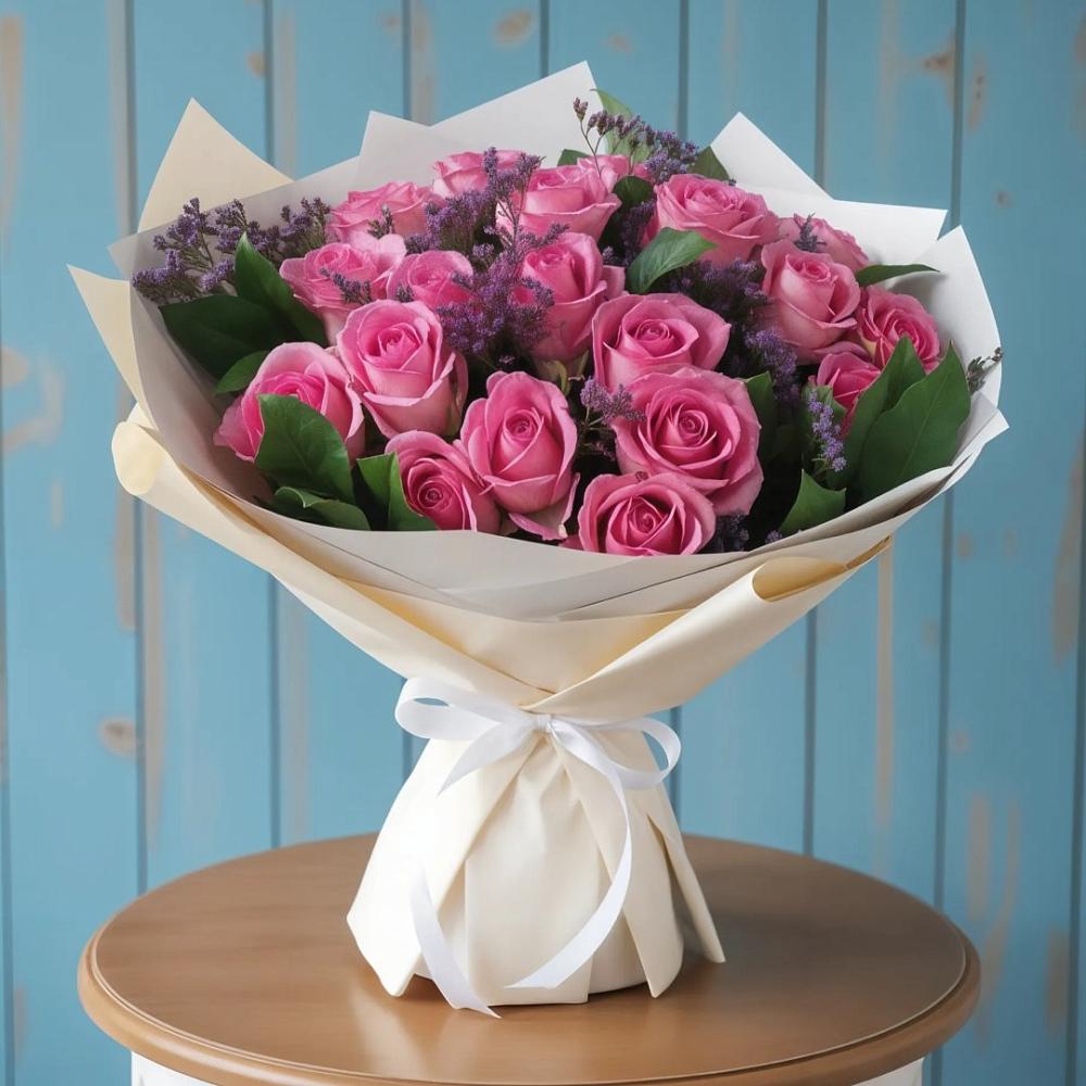 Букет цветов из: Розы в Жешарте