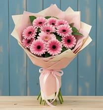 Букет цветов из:  Герберы в Жешарте